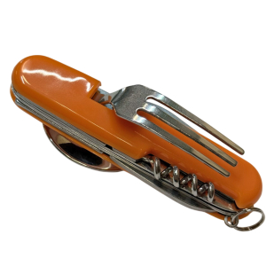 Туристический мультитул вилка-ложка-нож 6-в-1