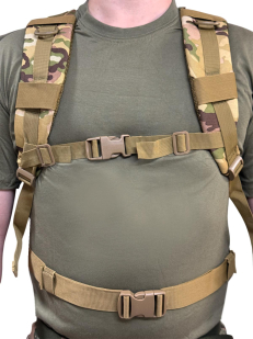 Камуфляжный тактический рюкзак с системой MOLLE (Мультикам 45-50 л)
