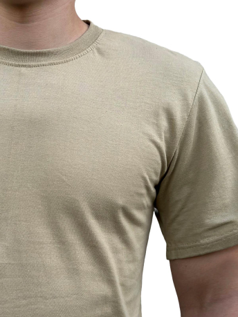 Армейская уставная футболка песочного цвета
