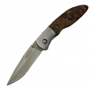 Складной нож Remington с деревянной рукояткой 