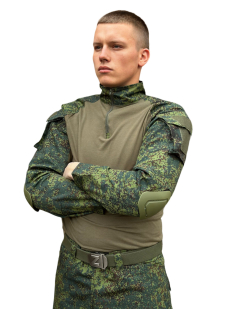 Тактический боевой костюм G3 с защитным комплектом наколенников и налокотников 