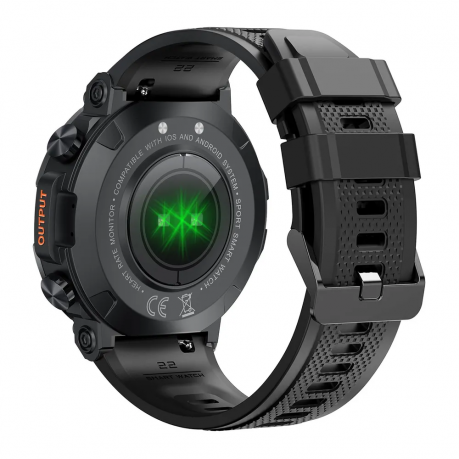 Черные Смарт-часы K56 с сенсорным дисплеем