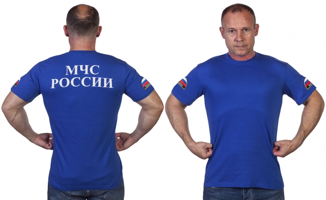 Уставная футболка МЧС России Уставная футболка МЧС России