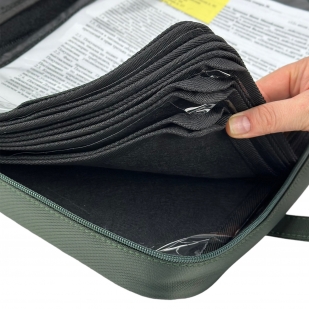 Тактическая сумка органайзер для хранения документов формата А4 (олива)