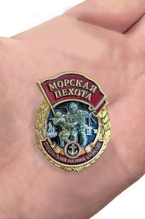 Знак участника СВО "Морская пехота"