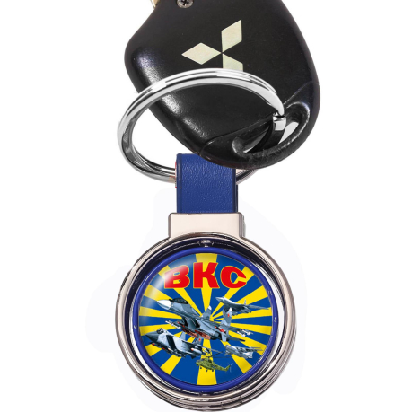 Двухсторонний брелок ВКС (Синий) Двухсторонний брелок ВКС (Синий)