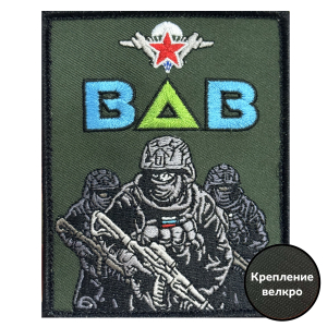 Шеврон ВДВ (10х8см)