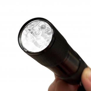 Карманный ультрафиолетовый фонарик 9 LED
