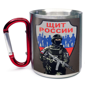 Большая кружка с карабином "Щит России" Z
