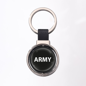 Двухсторонний брелок "ARMY" (Черный)