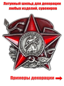 Декоративный жетон "100 лет Красной Армии и Флота"