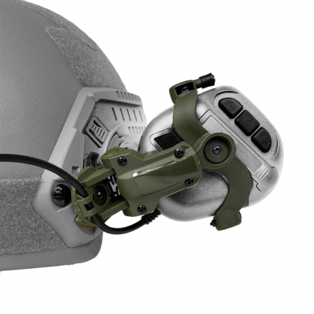Адаптер для крепления гарнитуры на тактический шлем (олива)