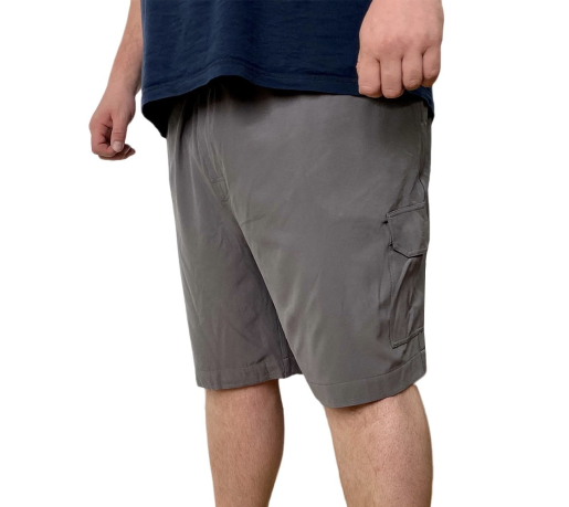 Серые мужские шорты True Nation с карманами