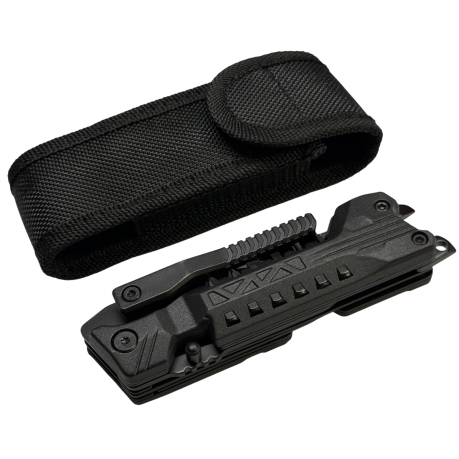 Карманный мультитул Tactical 20 в 1 с набором бит и чехлом Карманный мультитул Tactical 20 в 1 с набором бит и чехлом