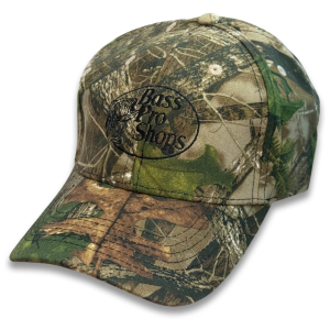 Рыбацкая бейсболка Bass Pro Shops в камуфляже TrueTimber