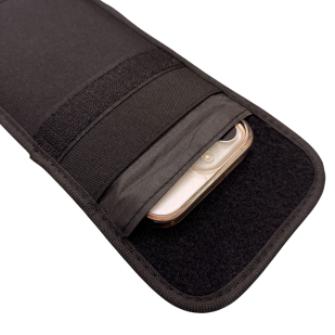 Чехол для телефона "Клетка Фарадея" (блокиратор сигналов) (Черный)