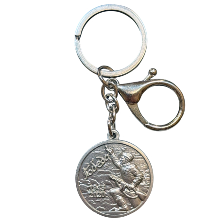 Металлический брелок-медаль "75 лет Победы в ВОВ"