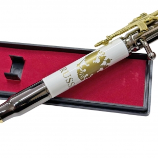 Ручка патрон "RUSSIA" с затвором и автоматом