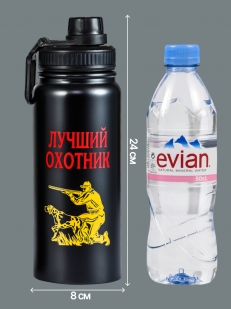 Термос-подарок охотнику.