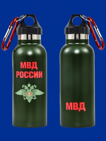 Термос бутылка МВД