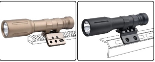 Наствольный фонарь PLH-V2 1300 Lm (черный)