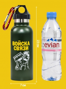 Термобутылка Войска связи