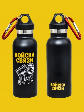 Термос нержавейка Войска связи Термос нержавейка Войска связи