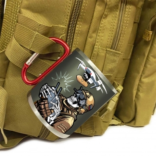 Большая кружка с карабином Дронармия 