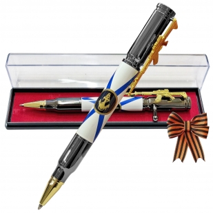 Ручка патрон "Морская пехота" с затвором и автоматом