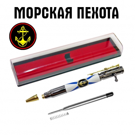 Ручка патрон "Морская пехота" с затвором и автоматом