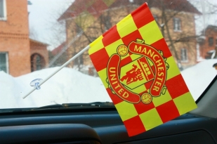 Флаг «FC Manchester United» (Манчестер Юнайтед)
