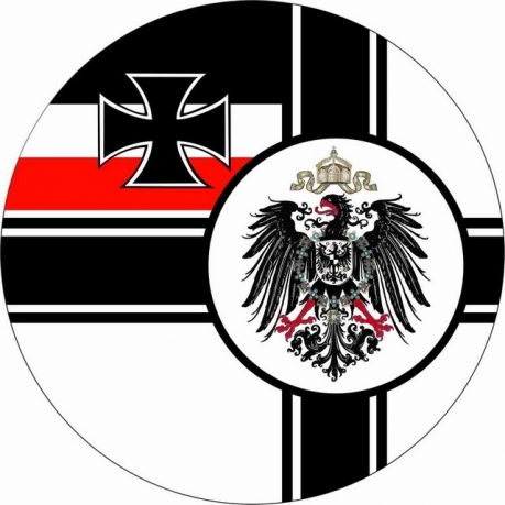 Наклейка «Флаг Императорских ВМС Германии»
