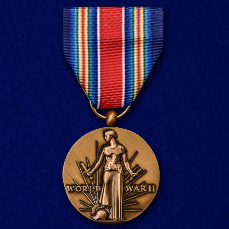 Американская латунная медаль За победу во II Мировой войне
