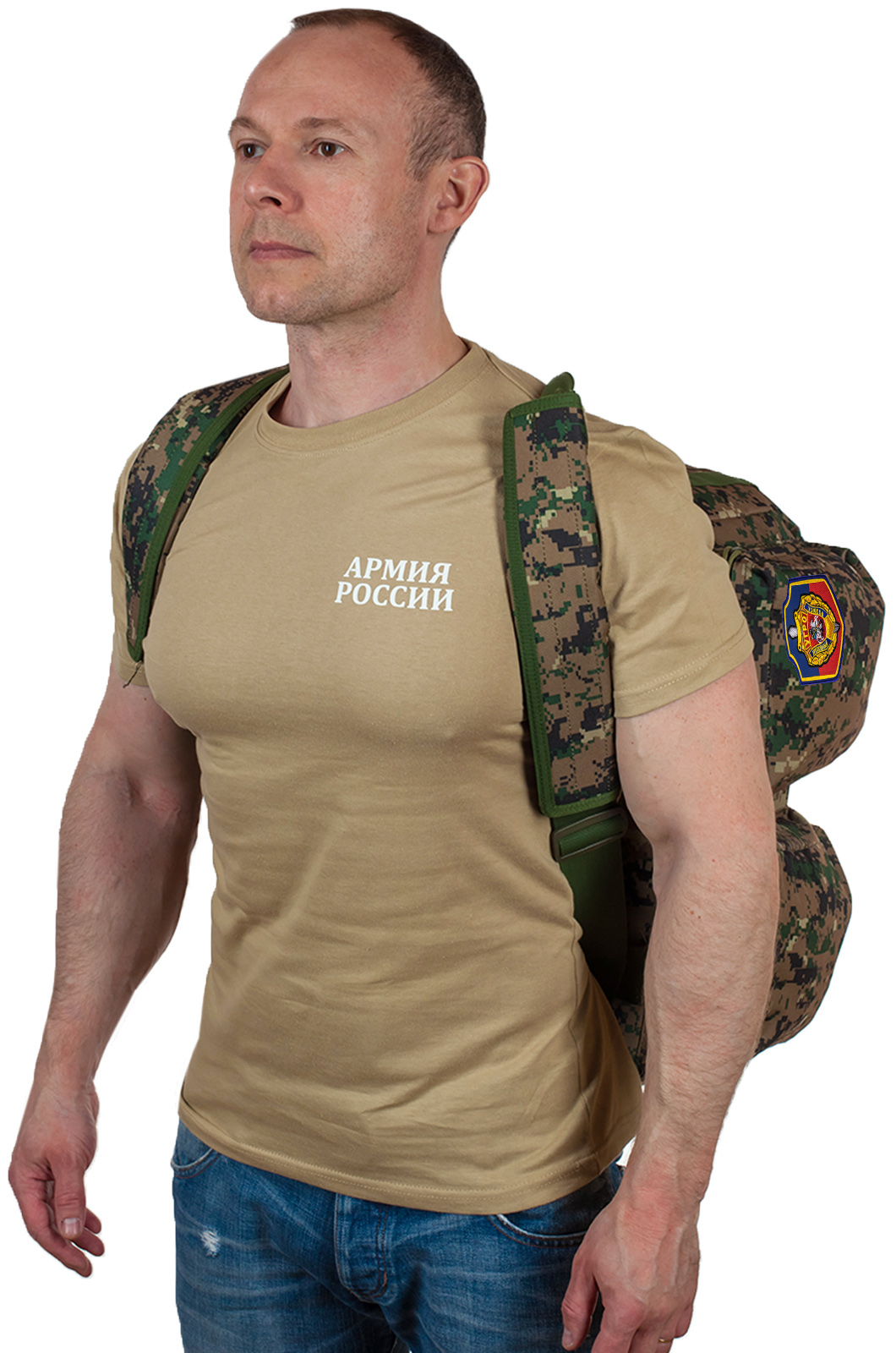 Купить армейскую дорожную сумку с нашивкой УГРО оптом или в розницу