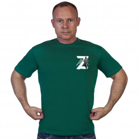 Армейская футболка Z – поддержим наших