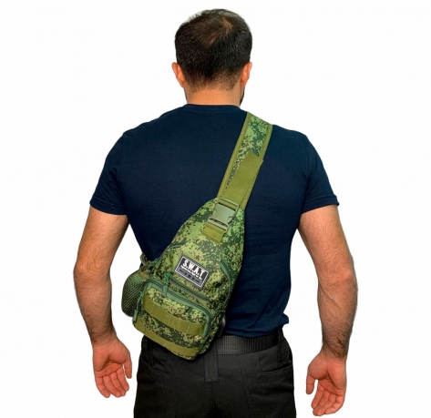 Армейская однолямочная сумка SWAT (Русская цифра)