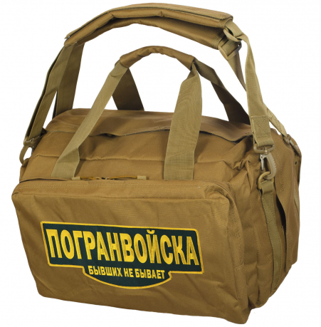 Армейская сумка-рюкзак с нашивкой Погранвойска - купить онлайн