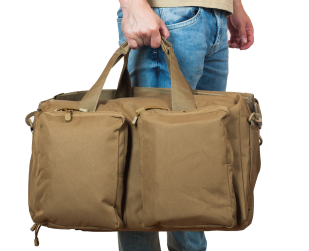 Армейская сумка-рюкзак с нашивкой Погранвойска - заказать в подарок