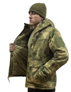 Армейская тактическая куртка (защитный камуфляж)