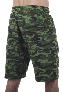 Армейские комфортные шорты с карманами и нашивкой РВСН - заказать онлайн