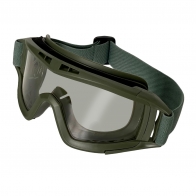 Армейские очки спецоперации вентилируемые с поликарбонатными линзами (олива)