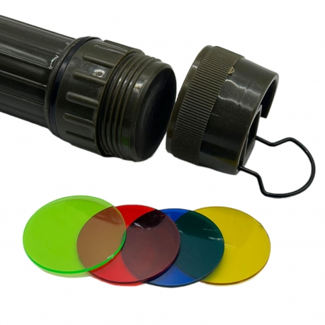 Армейский Г-образный фонарь 5ive Star Gear Dark Olive со сменными фильтрами*