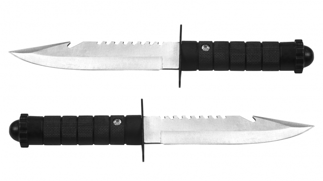 Армейский нож с фиксированным клинком на спецоперацию