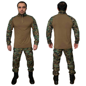 Лот №2979 из 25шт армейских тактических костюмов G2 (Marpat Forest)