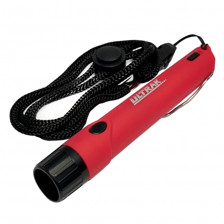 Аварийно-спасательный свисток с LED-фонариком Ultrak 125 (красный)