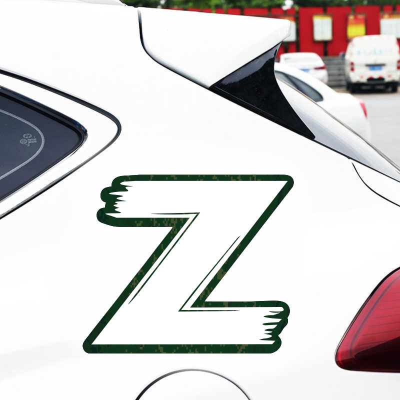 Автомобильная наклейка символ «Z»