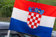 Автомобильный флаг Хорватии