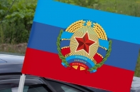 Автомобильный флаг ЛНР