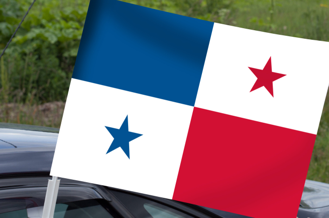 Автомобильный флаг Панамы
