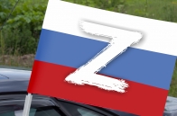Автомобильный флаг-триколор Z